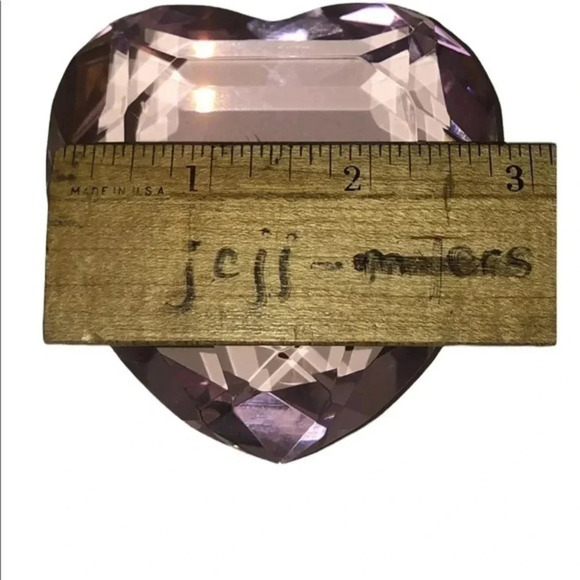 Rosenthal Pink Crystal Heart Original Box - Picture 7 of 8